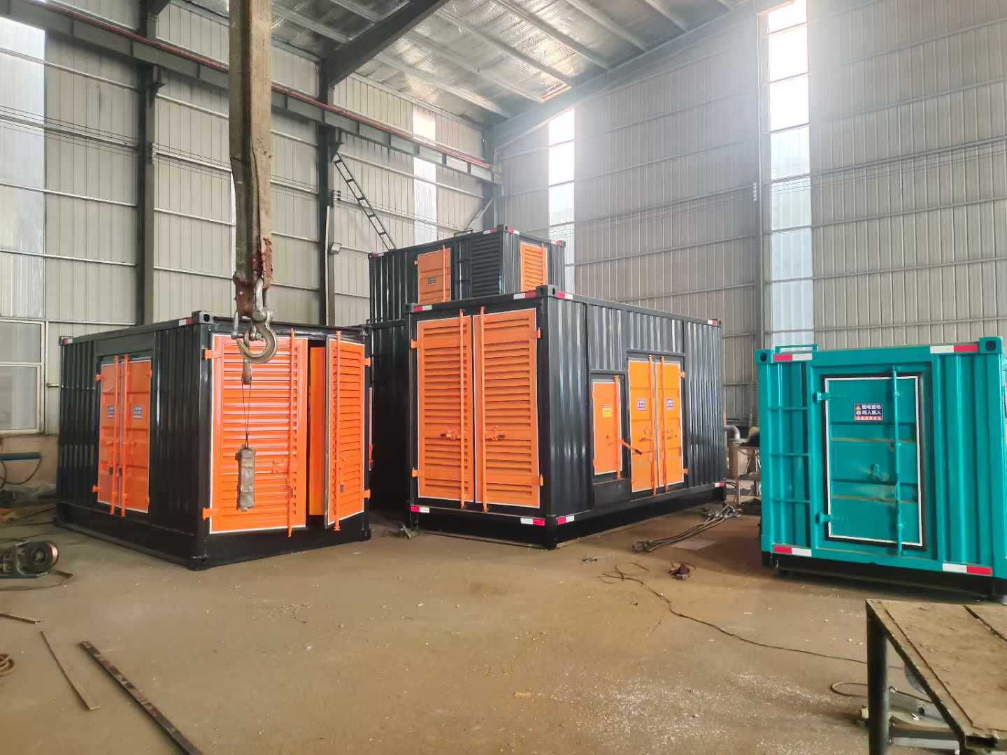 阳山500kw柴油发电机组可以带动多少功率设备？